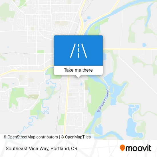 Southeast Vica Way map