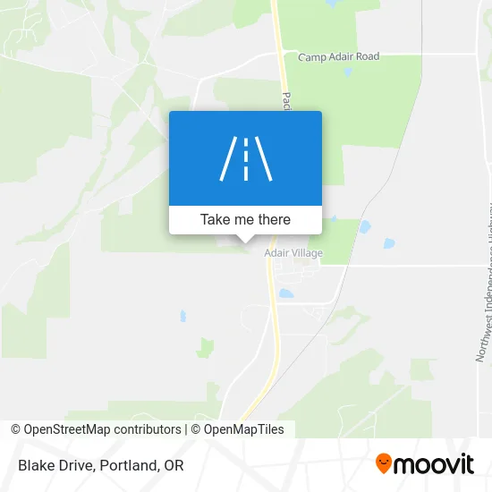 Blake Drive map