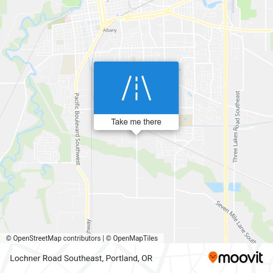 Mapa de Lochner Road Southeast
