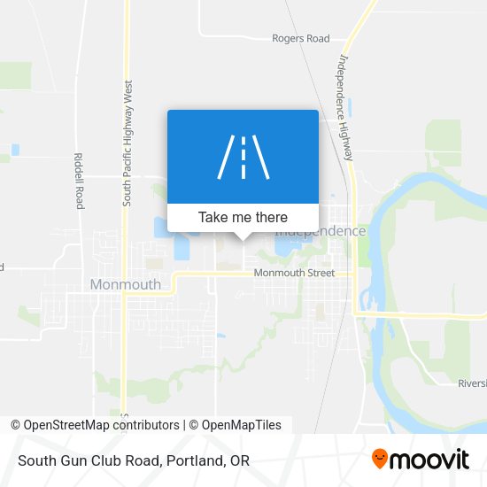 South Gun Club Road map