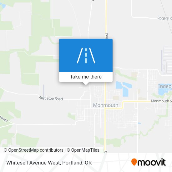 Mapa de Whitesell Avenue West