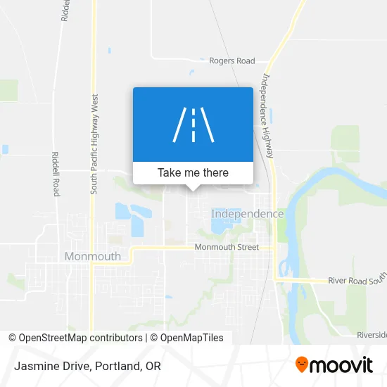 Jasmine Drive map