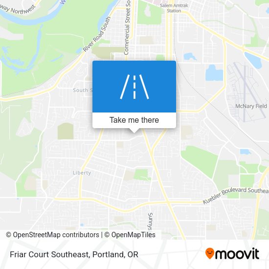Friar Court Southeast map