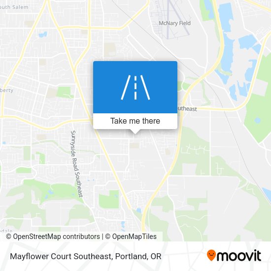 Mayflower Court Southeast map