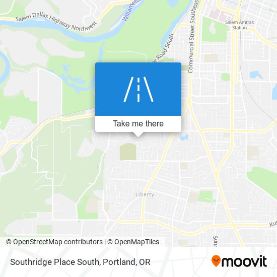 Southridge Place South map