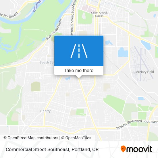 Commercial Street Southeast map