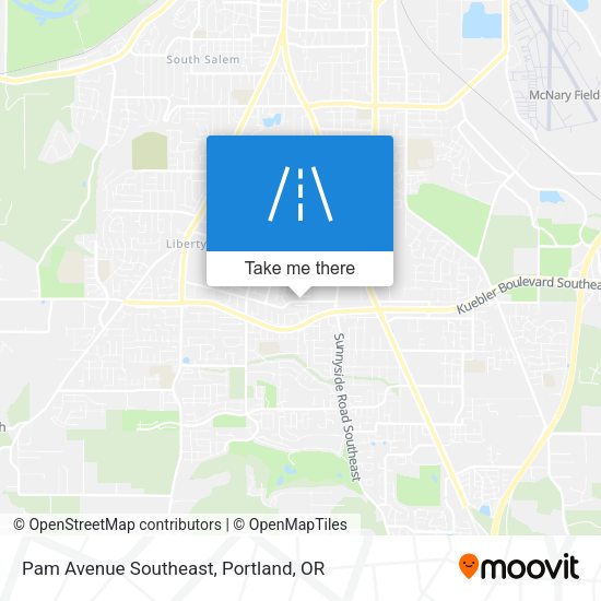 Mapa de Pam Avenue Southeast