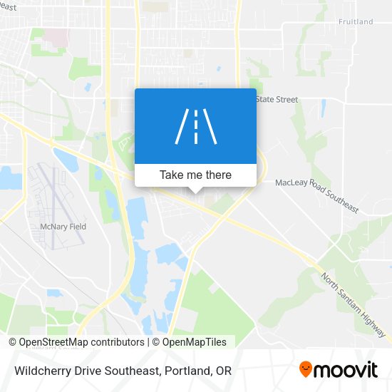 Wildcherry Drive Southeast map