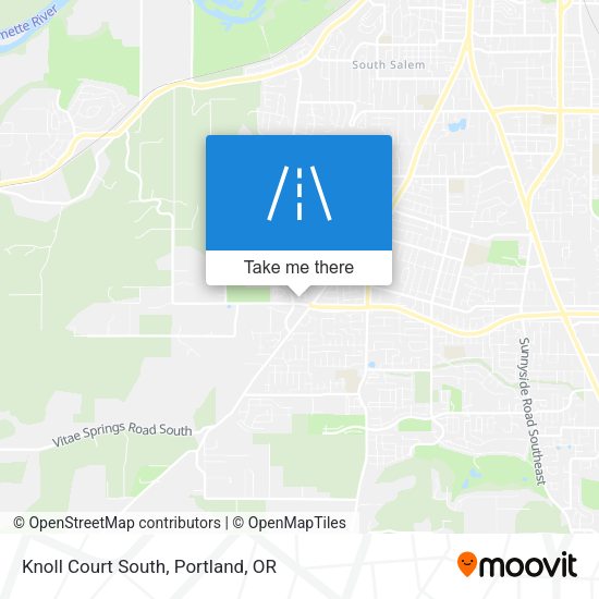 Mapa de Knoll Court South