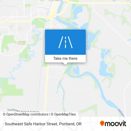 Southeast Safe Harbor Street map