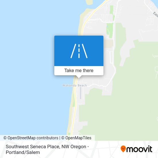 Mapa de Southwest Seneca Place