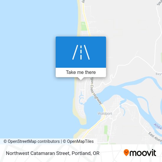 Northwest Catamaran Street map
