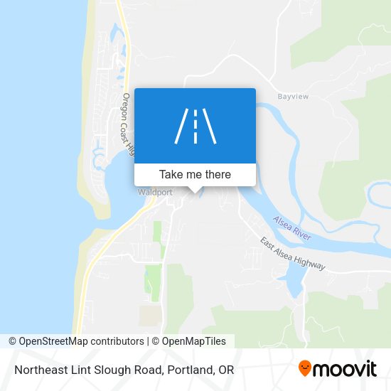 Mapa de Northeast Lint Slough Road