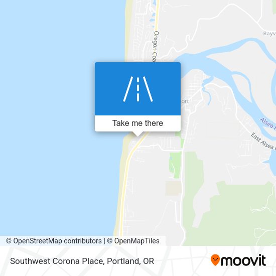 Southwest Corona Place map