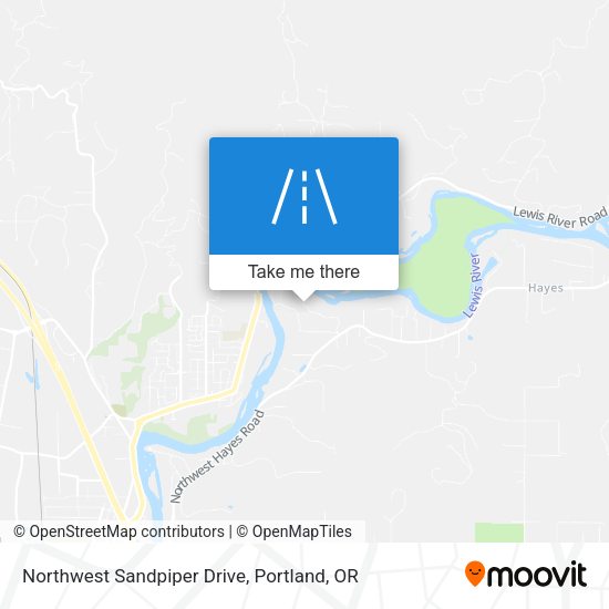 Northwest Sandpiper Drive map