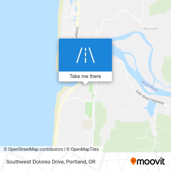 Mapa de Southwest Dolores Drive
