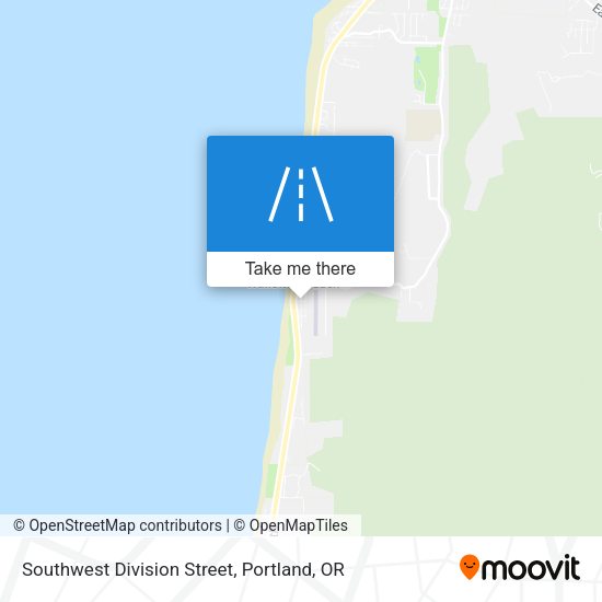 Mapa de Southwest Division Street