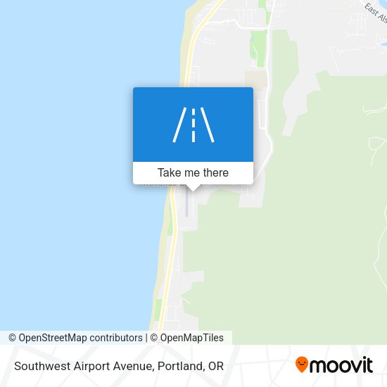 Mapa de Southwest Airport Avenue