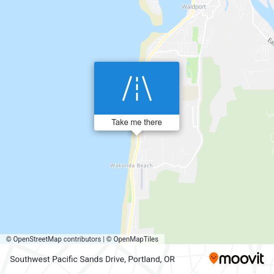 Mapa de Southwest Pacific Sands Drive