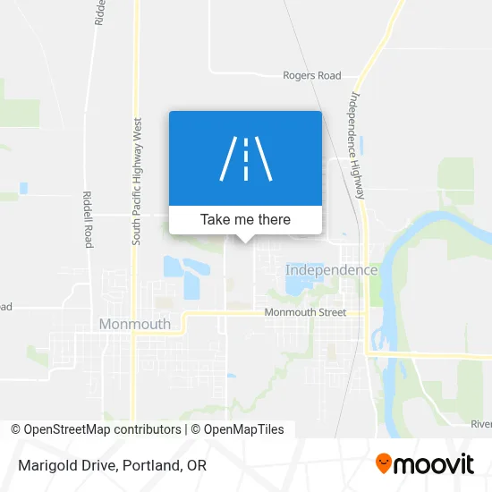 Marigold Drive map