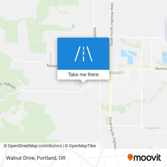 Walnut Drive map