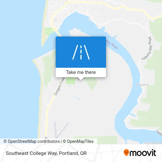 Southeast College Way map
