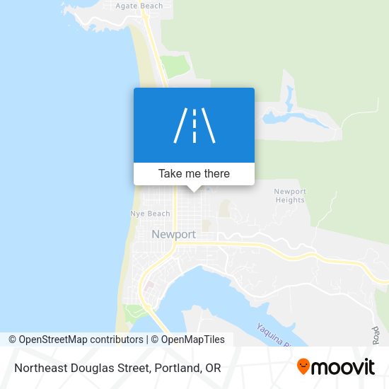 Mapa de Northeast Douglas Street
