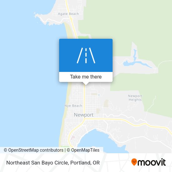 Northeast San Bayo Circle map