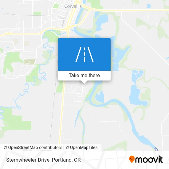 Sternwheeler Drive map