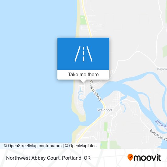 Northwest Abbey Court map