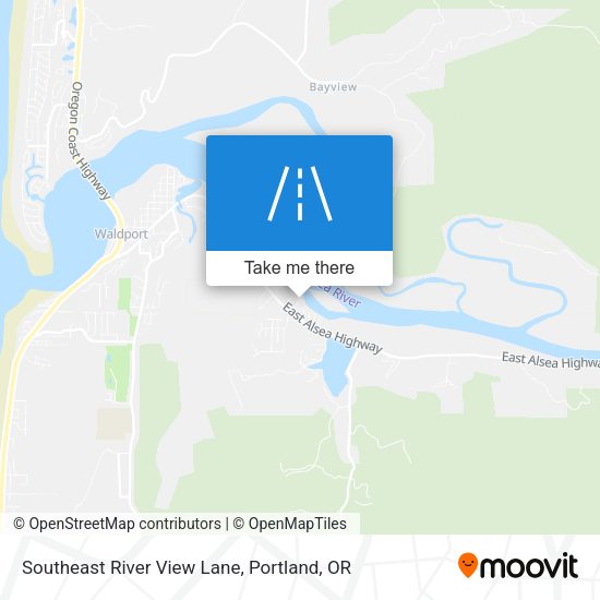Mapa de Southeast River View Lane