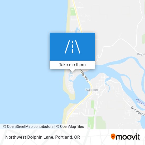 Northwest Dolphin Lane map