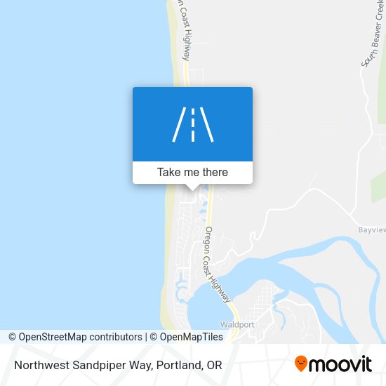 Northwest Sandpiper Way map