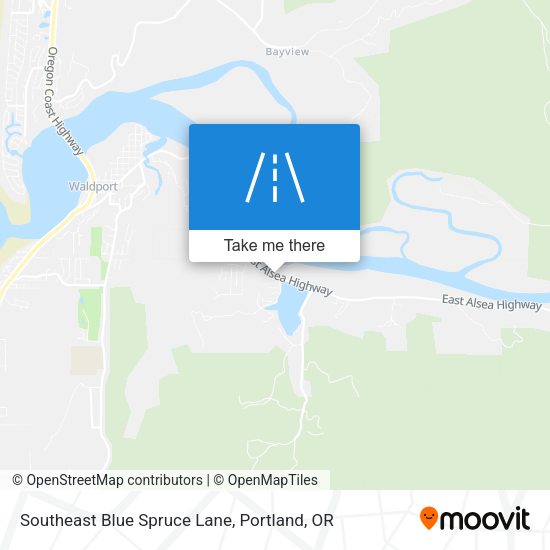 Mapa de Southeast Blue Spruce Lane