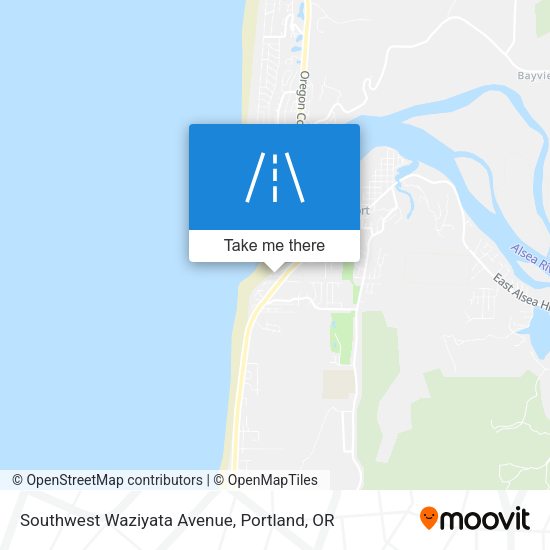Southwest Waziyata Avenue map