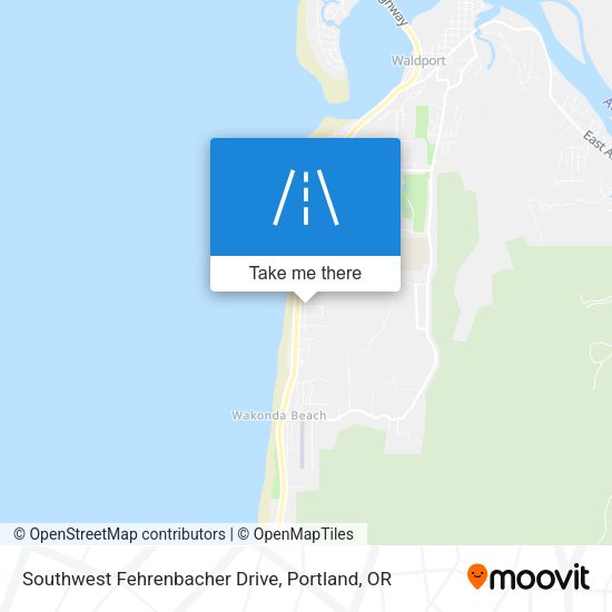 Southwest Fehrenbacher Drive map