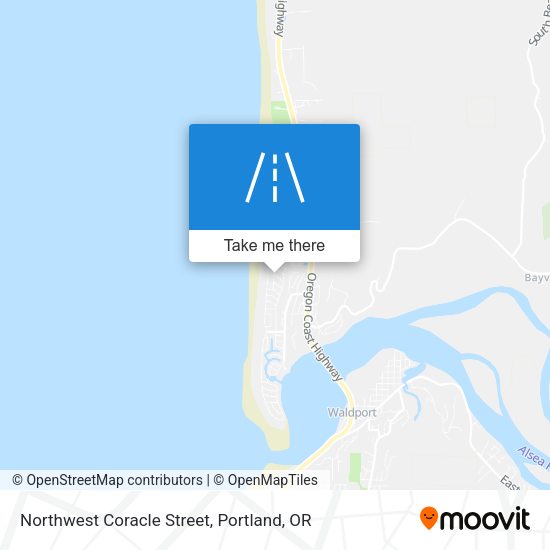Northwest Coracle Street map