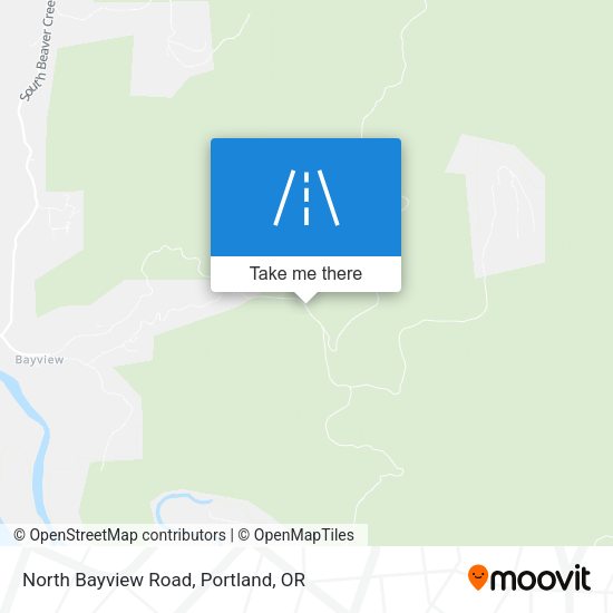 North Bayview Road map