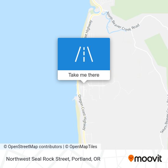 Mapa de Northwest Seal Rock Street