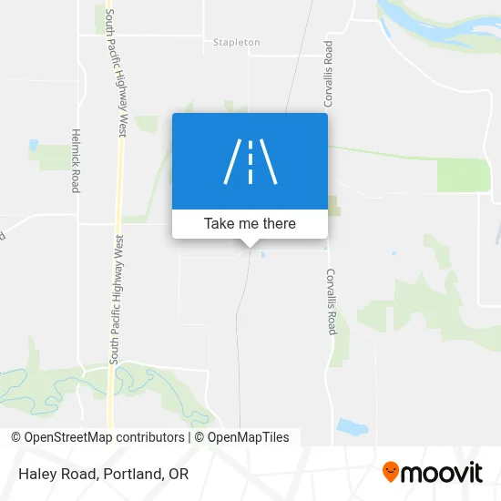 Haley Road map