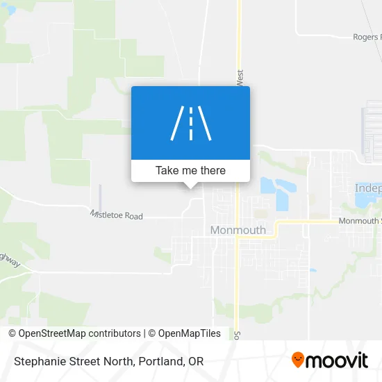 Stephanie Street North map