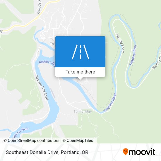 Mapa de Southeast Donelle Drive