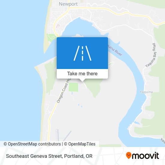 Southeast Geneva Street map