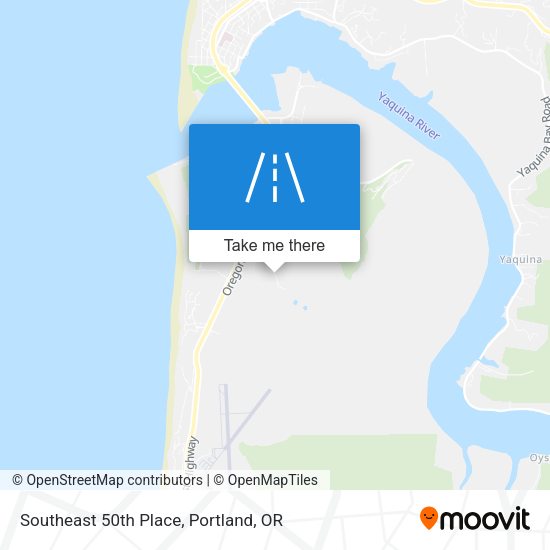 Southeast 50th Place map