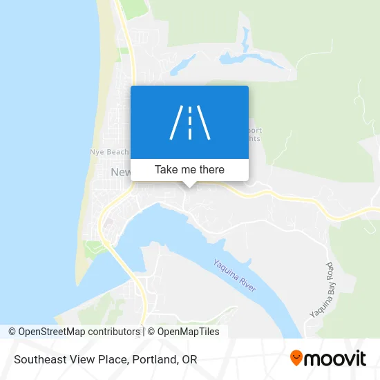 Southeast View Place map