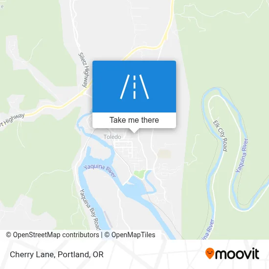 Cherry Lane map