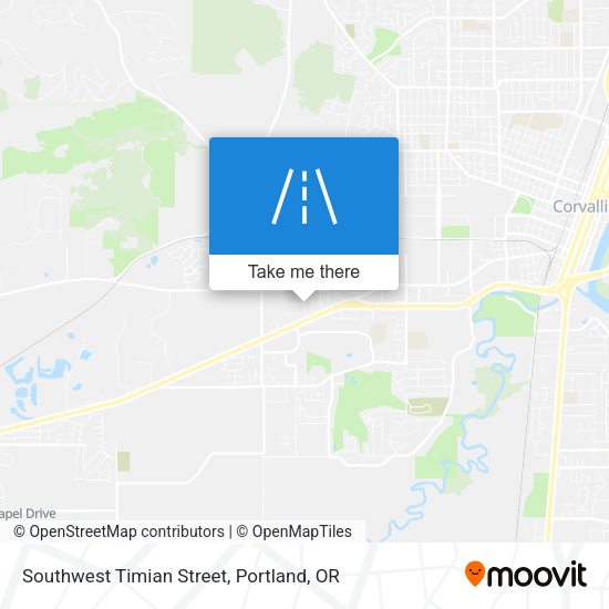 Mapa de Southwest Timian Street