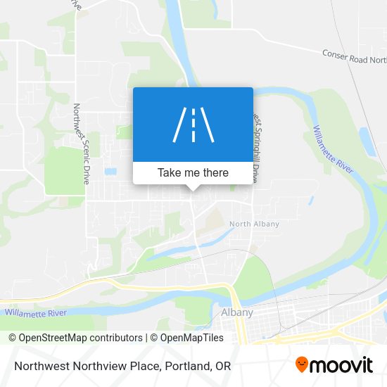 Northwest Northview Place map