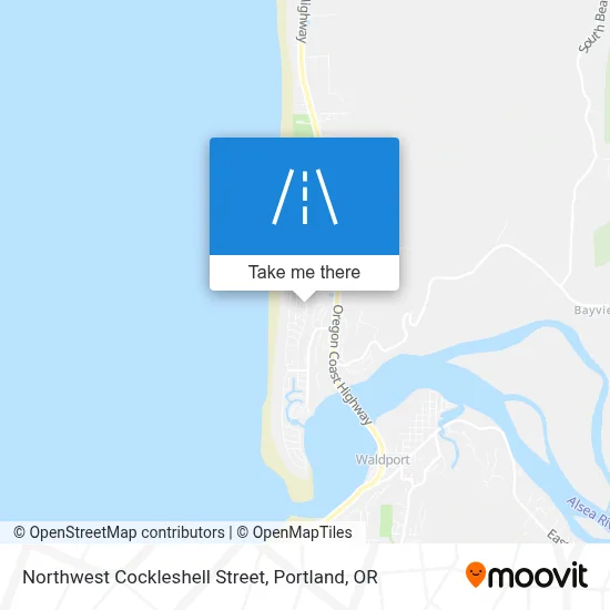 Northwest Cockleshell Street map