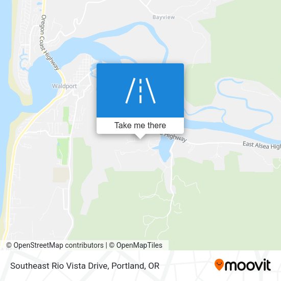 Mapa de Southeast Rio Vista Drive